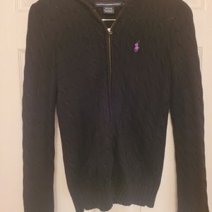 Polo Sweater zip-up